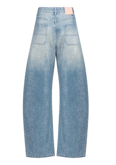 CHARON BLUE DENIM TWENTY FOURHAITCH | Trousers | A0107DEN62PBLU
